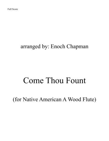 Come Thou Fount For A Flute Sheet Music