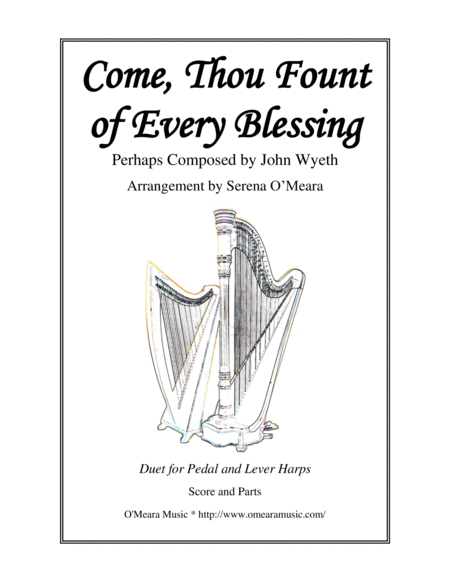 Free Sheet Music Come Thou Fount Of Every Blessing Score And Parts