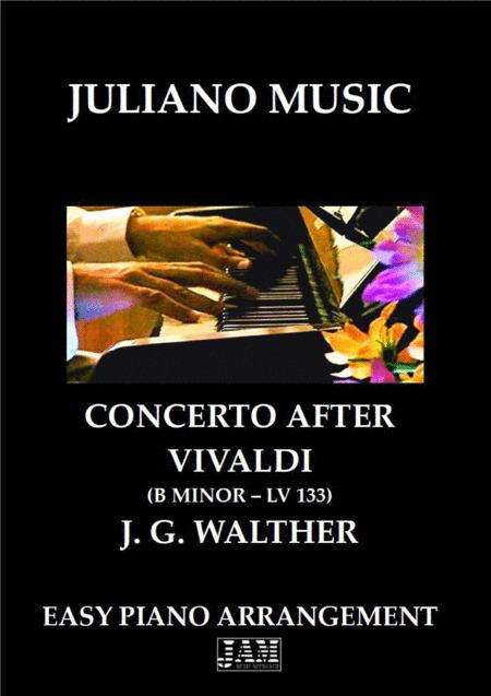 Free Sheet Music Concerto Del Signor Meck Easy Piano C Version J G Walther