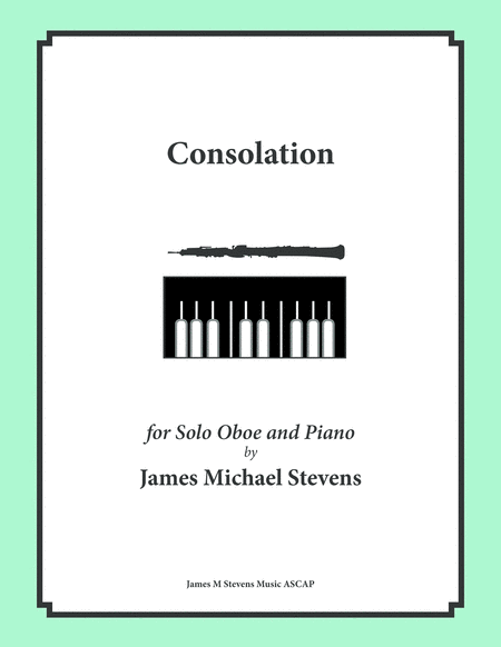 Consolation Oboe Piano Sheet Music