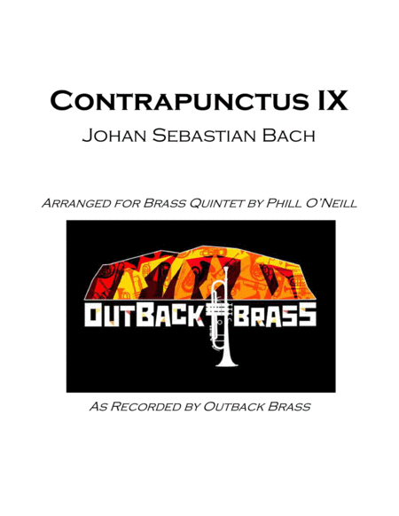 Free Sheet Music Contrapunctus Xi
