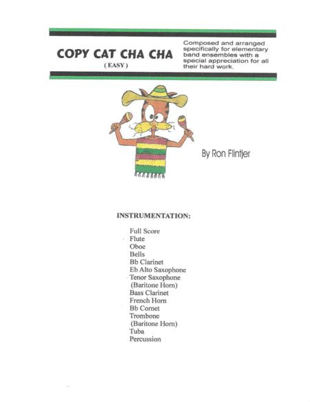 Free Sheet Music Copy Cat Cha Cha