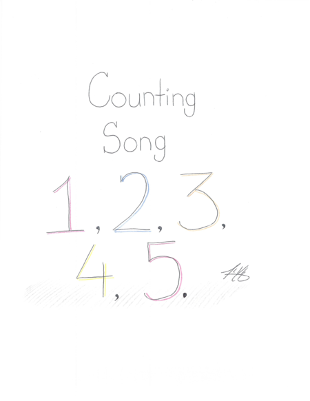 Free Sheet Music Counting Song