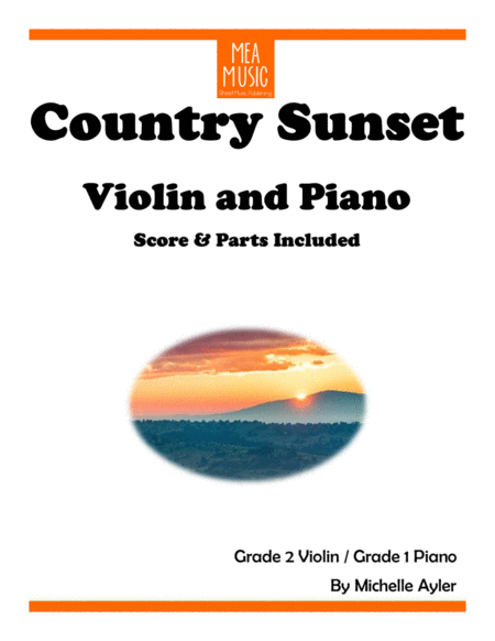 Country Sunset Sheet Music