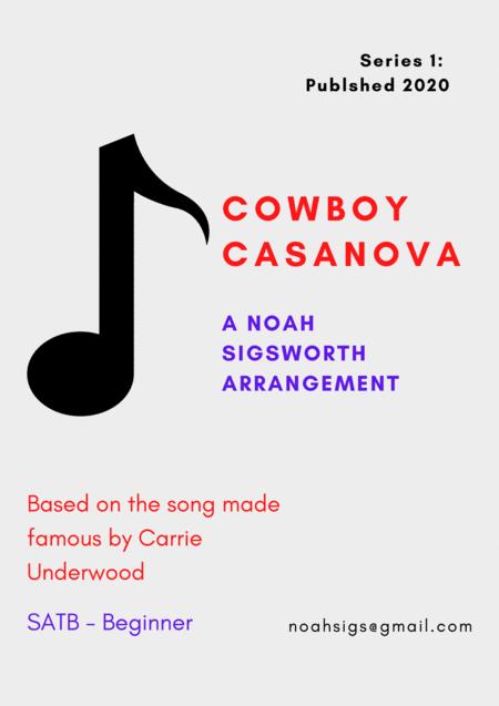 Free Sheet Music Cowboy Casanova