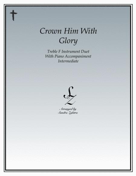 Crown Him With Glory Treble F Instrument Duet Sheet Music