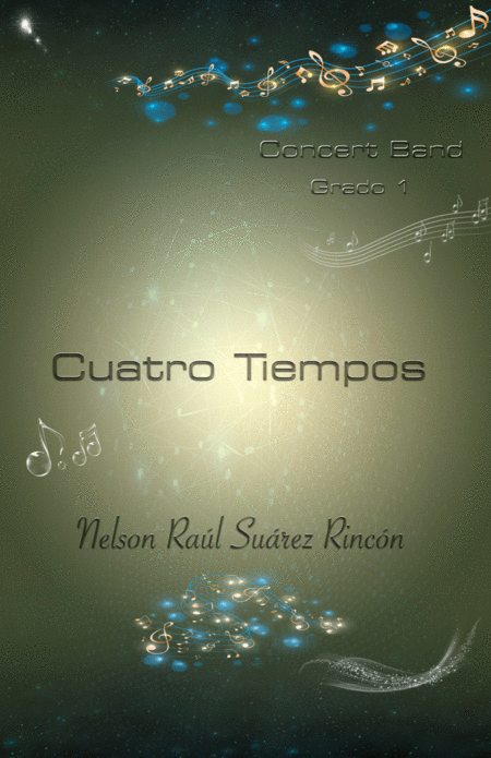 Cuatro Tiempos Score Parts Sheet Music