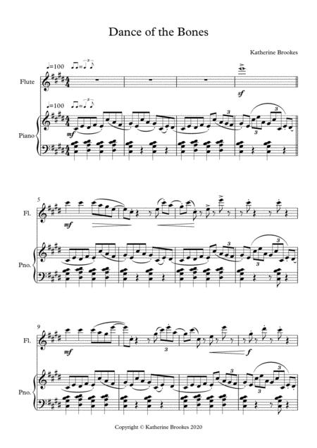 Dance Of The Bones Sheet Music