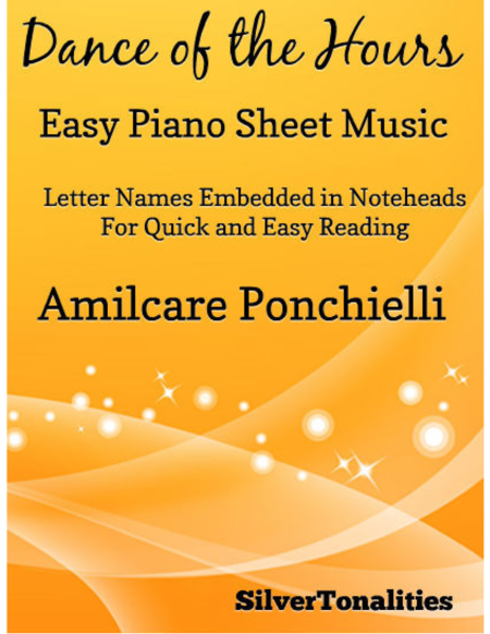 Free Sheet Music Dance Of The Hours Easy Piano Sheet Music