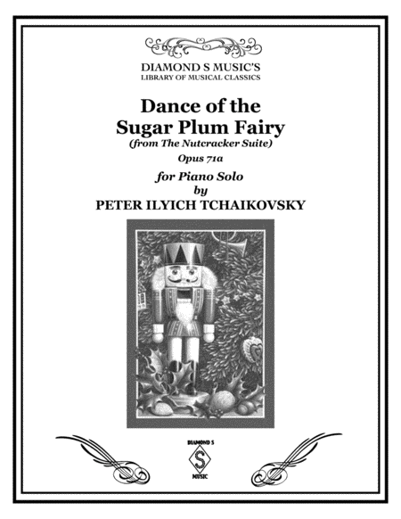 Dance Of The Sugar Plum Fairy From The Nutcracker Suite By Tchaikovsky For Piano Solo Sheet Music