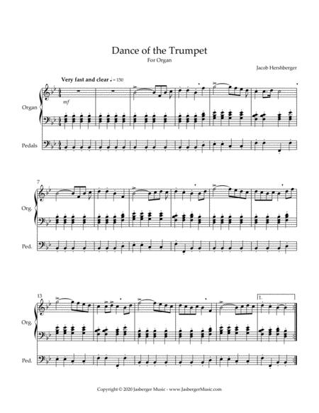 Free Sheet Music Dance Of The Trumpet