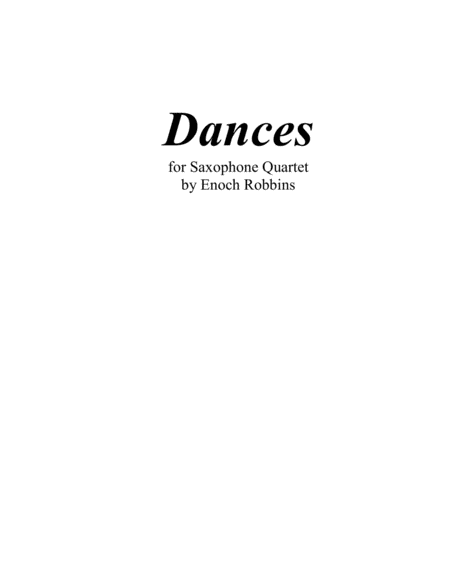 Free Sheet Music Dances