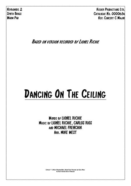 Dancing On The Ceiling Keyboards 2 Sheet Music