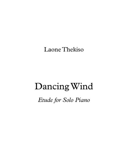 Free Sheet Music Dancing Wind Etude For Piano