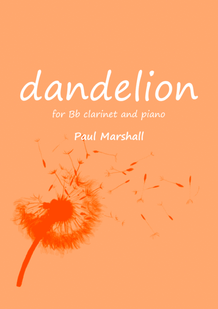 Dandelion For Clarinet And Piano Sheet Music