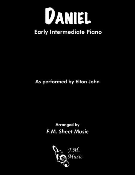 Daniel Early Intermediate Piano Sheet Music