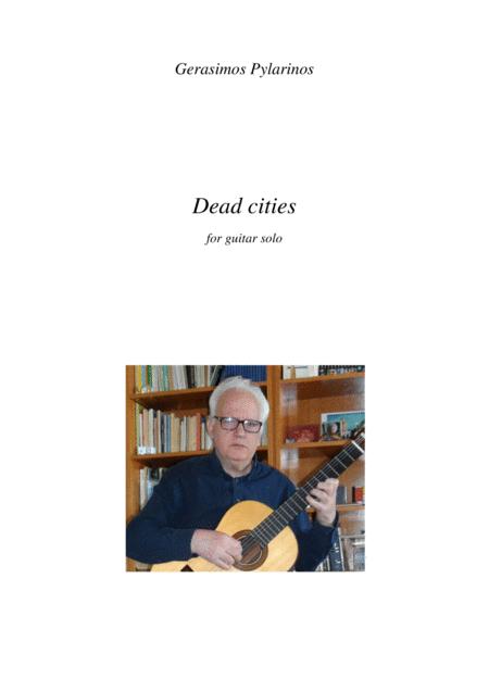 Free Sheet Music Dead Cities For Guitar Solo