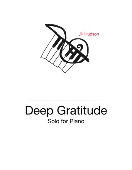 Deep Gratitude Sheet Music