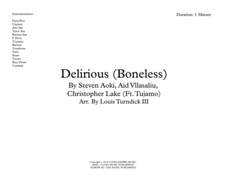 Free Sheet Music Delirious Boneless Stand Jam