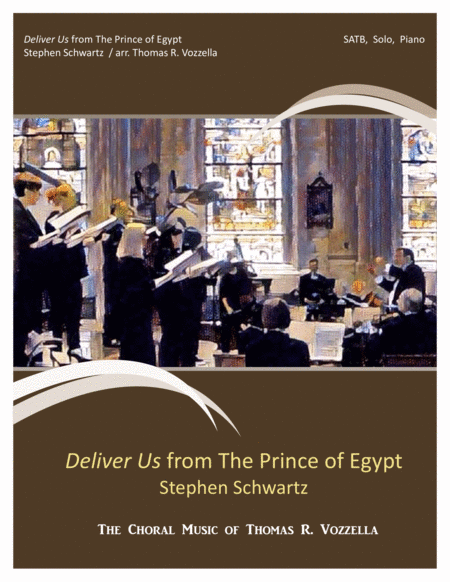 Deliver Us From Prince Of Egypt Satb Sheet Music