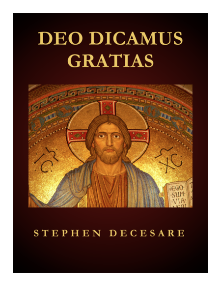 Deo Dicamus Gratias Sheet Music