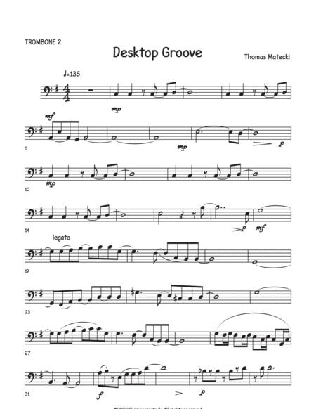 Desktop Grove For Big Band Bone 2 Sheet Music