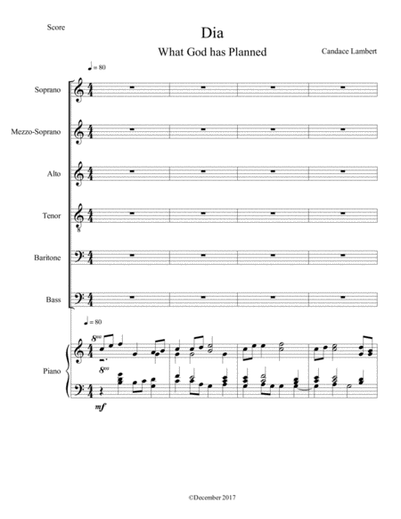 Free Sheet Music Dia