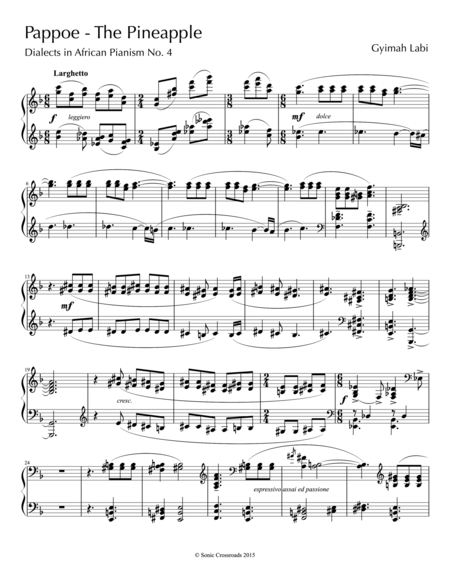Free Sheet Music Dialects No 4