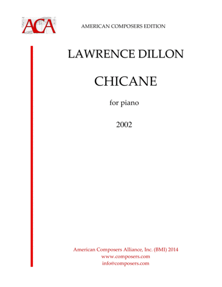 Free Sheet Music Dillon Chicane