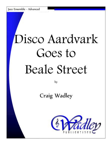 Free Sheet Music Disco Aardvark Goes To Beale Street