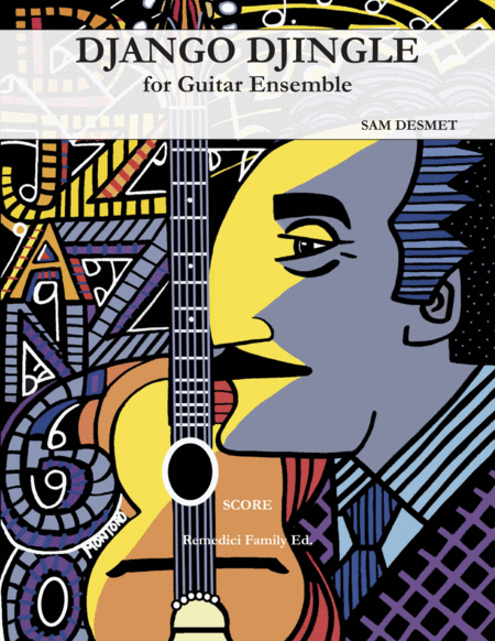 Django Djingle For Guitar Ensemble Sheet Music