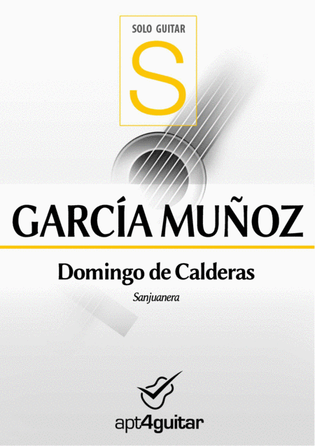 Free Sheet Music Domingo De Calderas