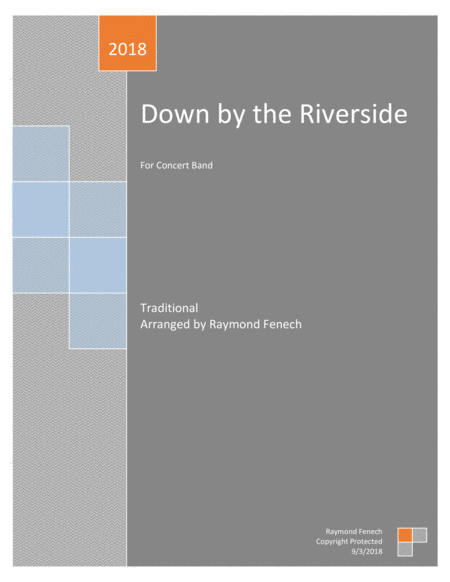 Down By The Riverside For Pep Band Concert Band Basketball Band Jazz Combo Sheet Music