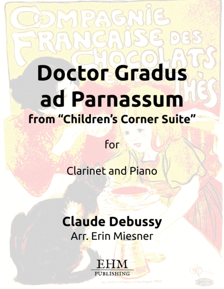 Dr Gradus Ad Parnassum For Clarinet And Piano Sheet Music