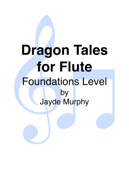 Free Sheet Music Dragon Tales For Flute