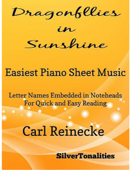 Free Sheet Music Dragonflies In Sunshine Easiest Piano Sheet Music