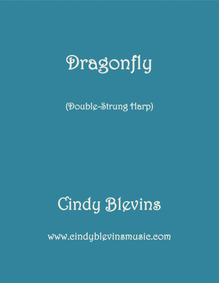 Dragonfly An Original Solo For Double Strung Harp Sheet Music