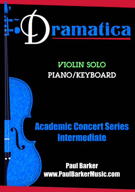 Dramatica For Violin Solo Score Parts Sheet Music