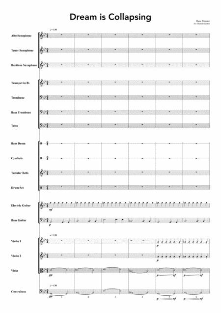 Dream Is Collapsing Sheet Music