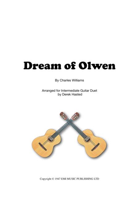 Dream Of Olwen Guitar Duet Intermediate Sheet Music