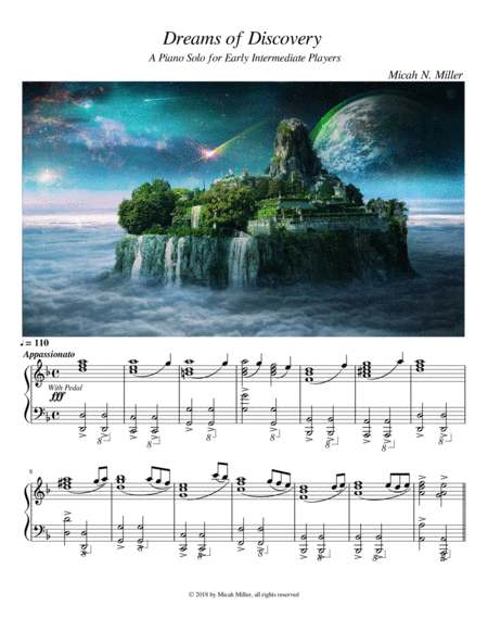 Dreams Of Discovery Sheet Music