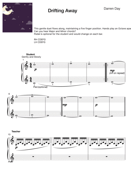 Drifting Away Sheet Music