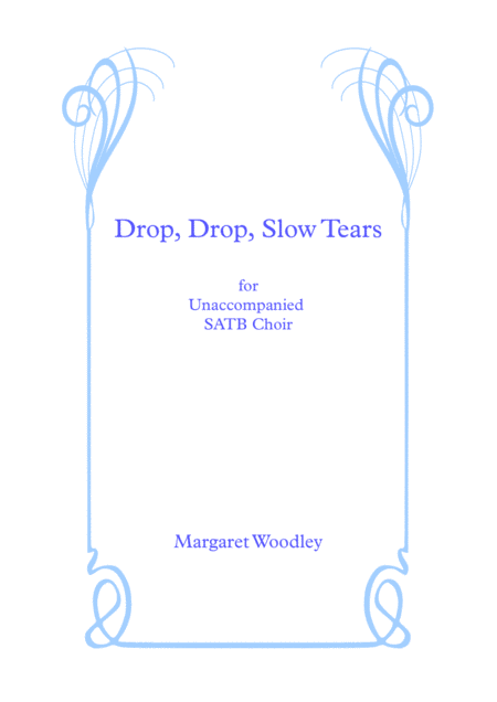 Drop Drop Slowtears Sheet Music