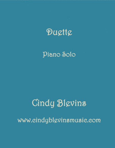 Free Sheet Music Duette An Original Piano Solo From My Piano Book Windmills