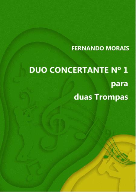 Duo Concertante N 1 Para Duas Trompas Sheet Music