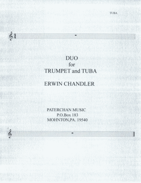 Free Sheet Music Duo For Trumpet And Tuba