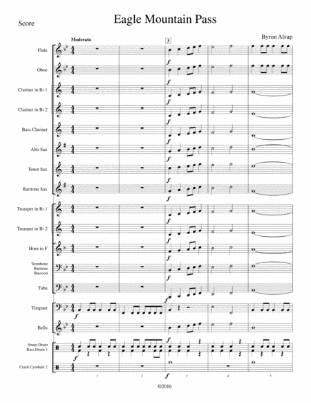 Eagle Mountain Pass Sheet Music