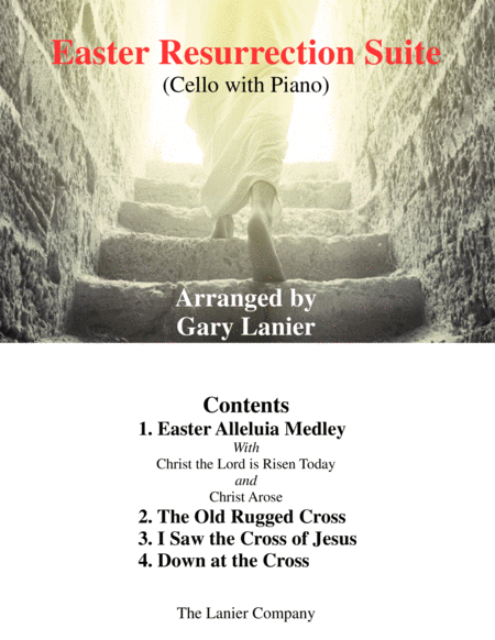 Easter Resurrection Suite Cello And Piano With Parts Sheet Music