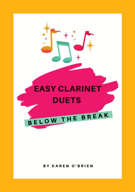 Easy Clarinet Duets Below The Break Sheet Music