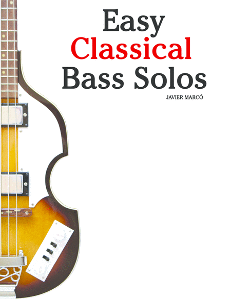 Easy Classical Bass Solos Sheet Music